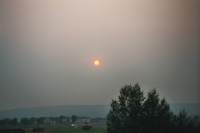 A Smokey Sunset